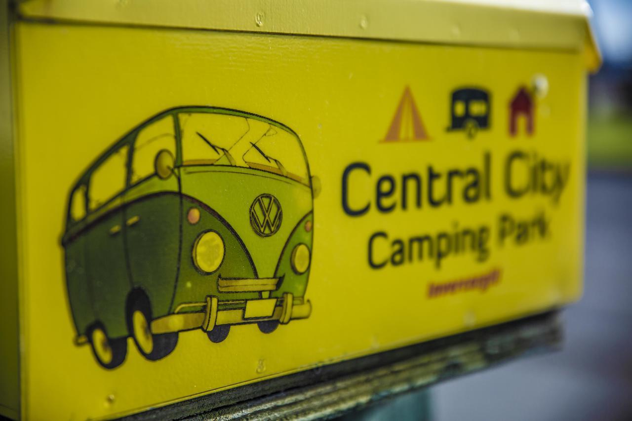 Central City Camping Park Invercargill Dış mekan fotoğraf